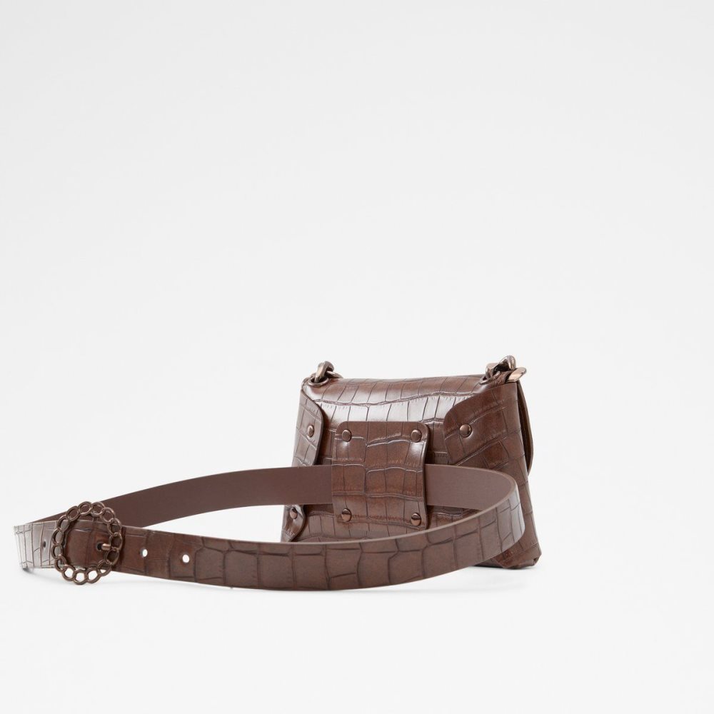 Brown Aldo Glamverse Belt | 389206-QTE