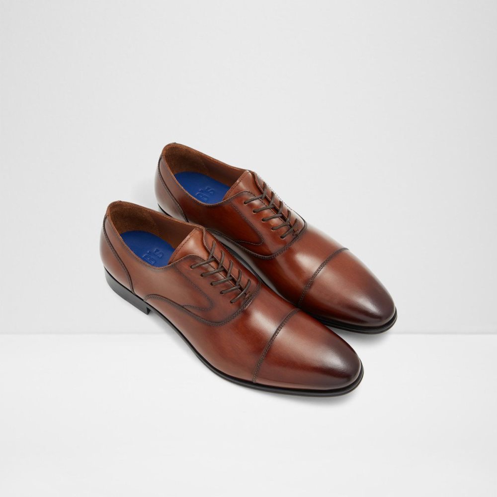 Brown Aldo Gregory-r Oxford shoe | 471590-OKB