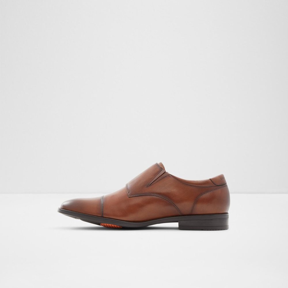 Brown Aldo Holtlanflex Monkstrap loafer | 876059-KQB