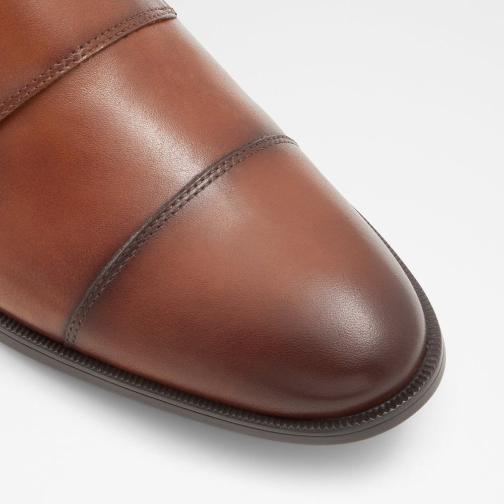 Brown Aldo Holtlanflex Monkstrap loafer | 876059-KQB