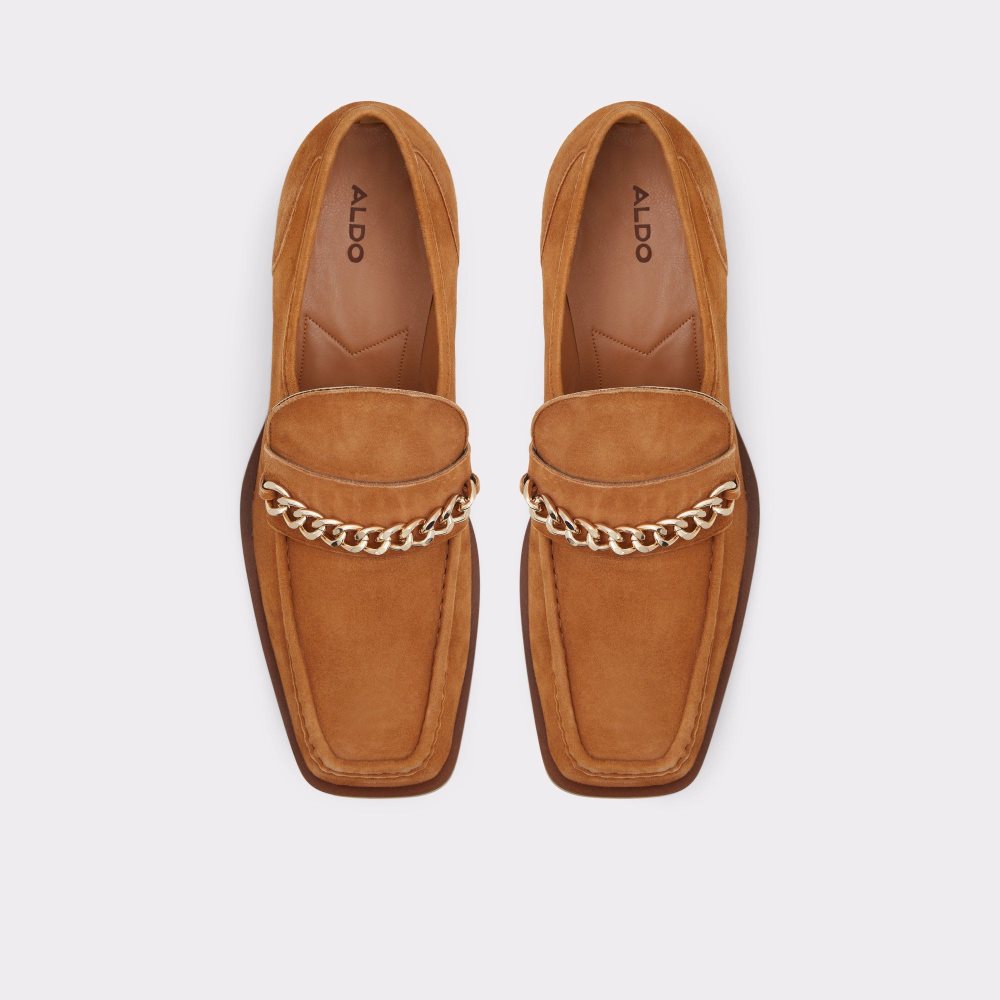 Brown Aldo Nydendat Loafer - Lug sole | 986372-VLD