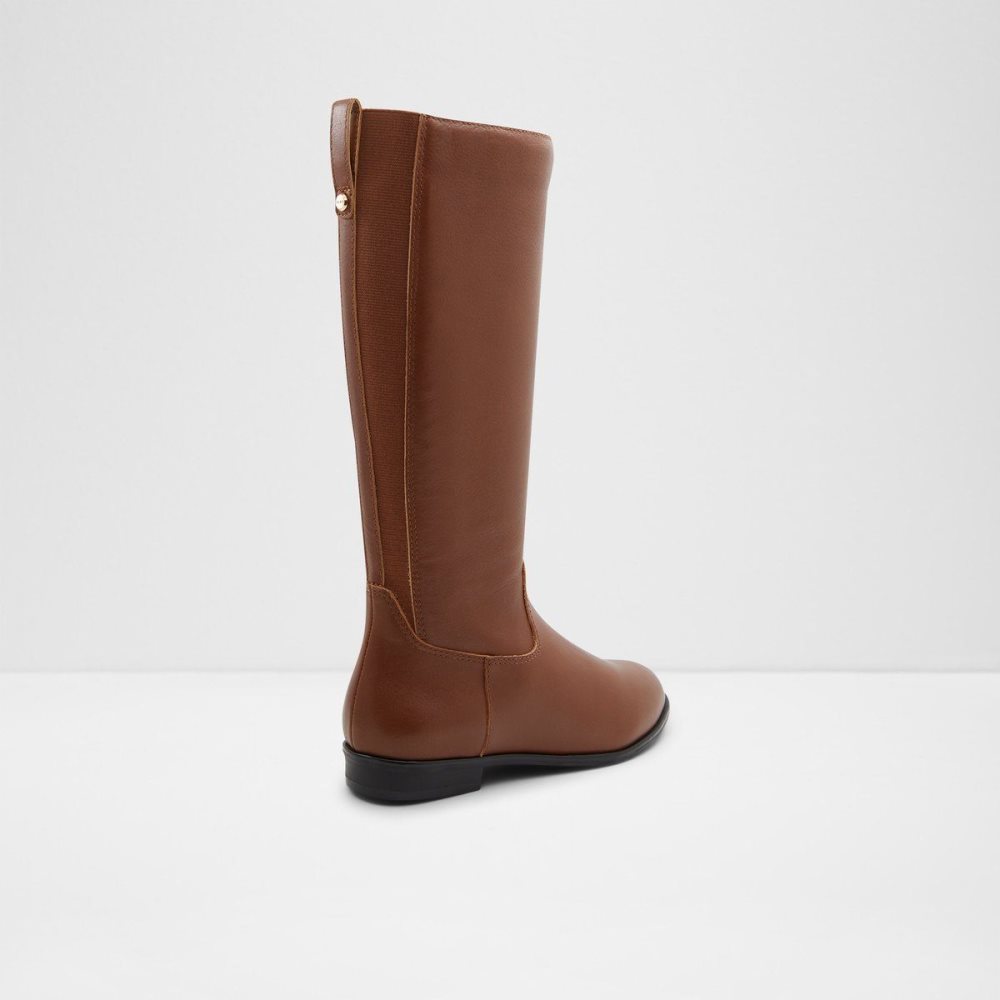 Brown Aldo Riraven Riding boot - Block heel | 405912-HDM