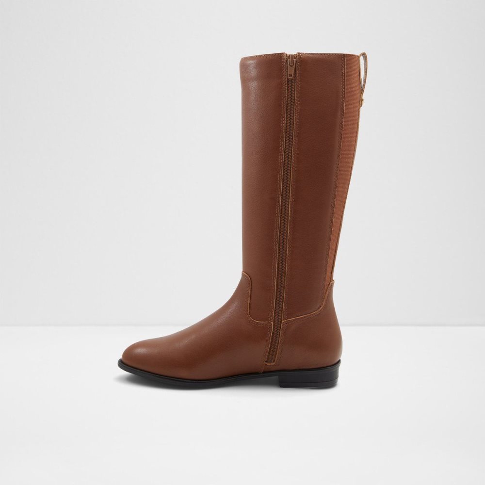 Brown Aldo Riraven Riding boot - Block heel | 405912-HDM