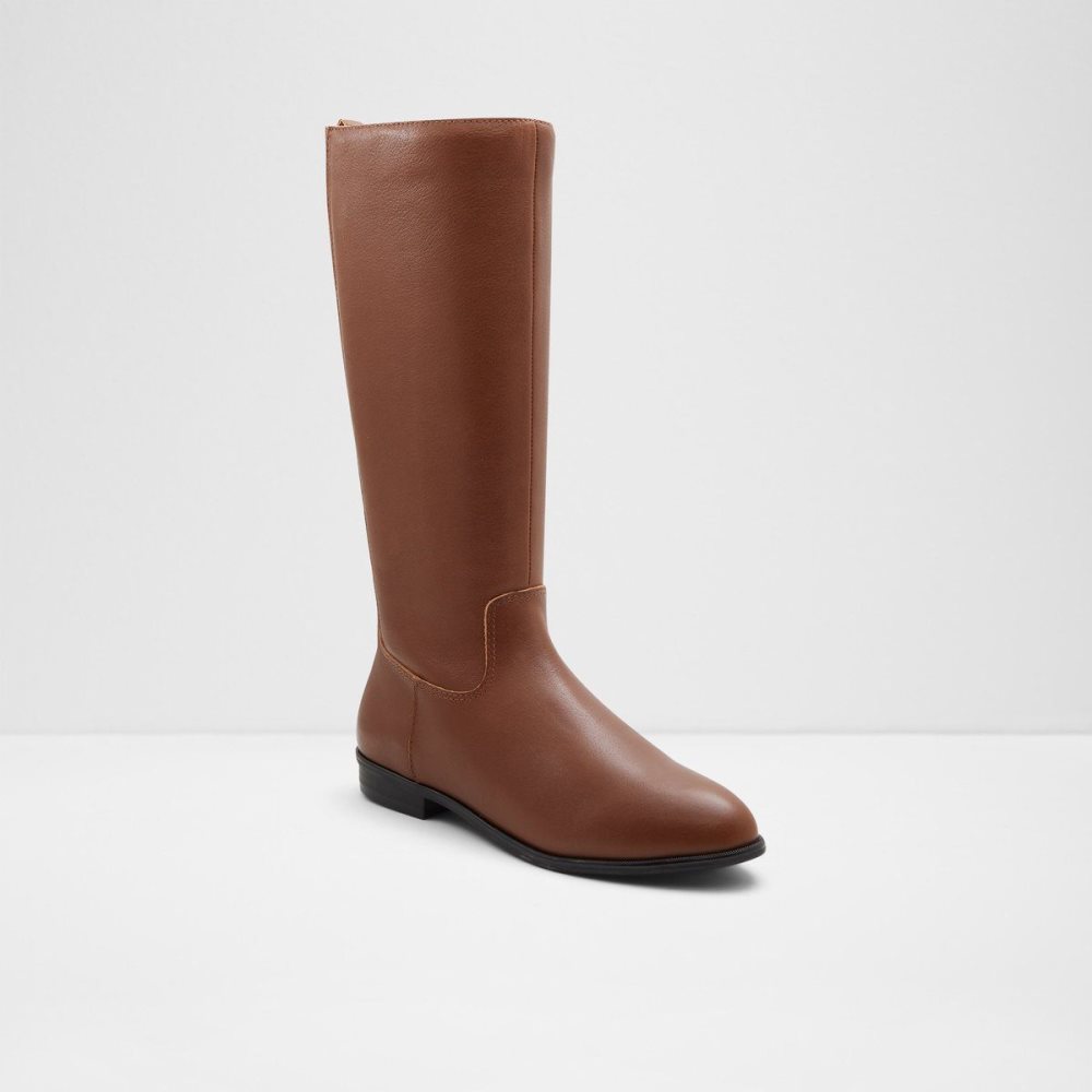 Brown Aldo Riraven Riding boot - Block heel | 405912-HDM