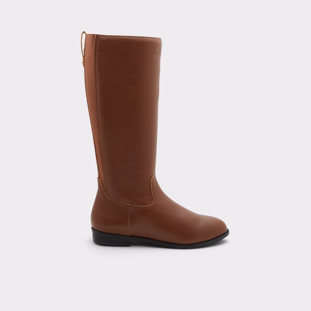 Brown Aldo Riraven Riding boot - Block heel | 405912-HDM