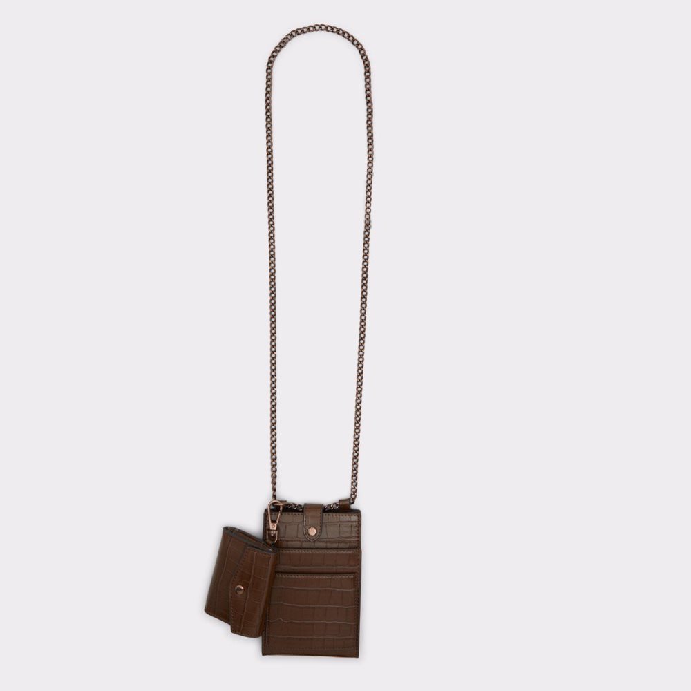 Brown Aldo Sargas Card holder | 720168-LEI