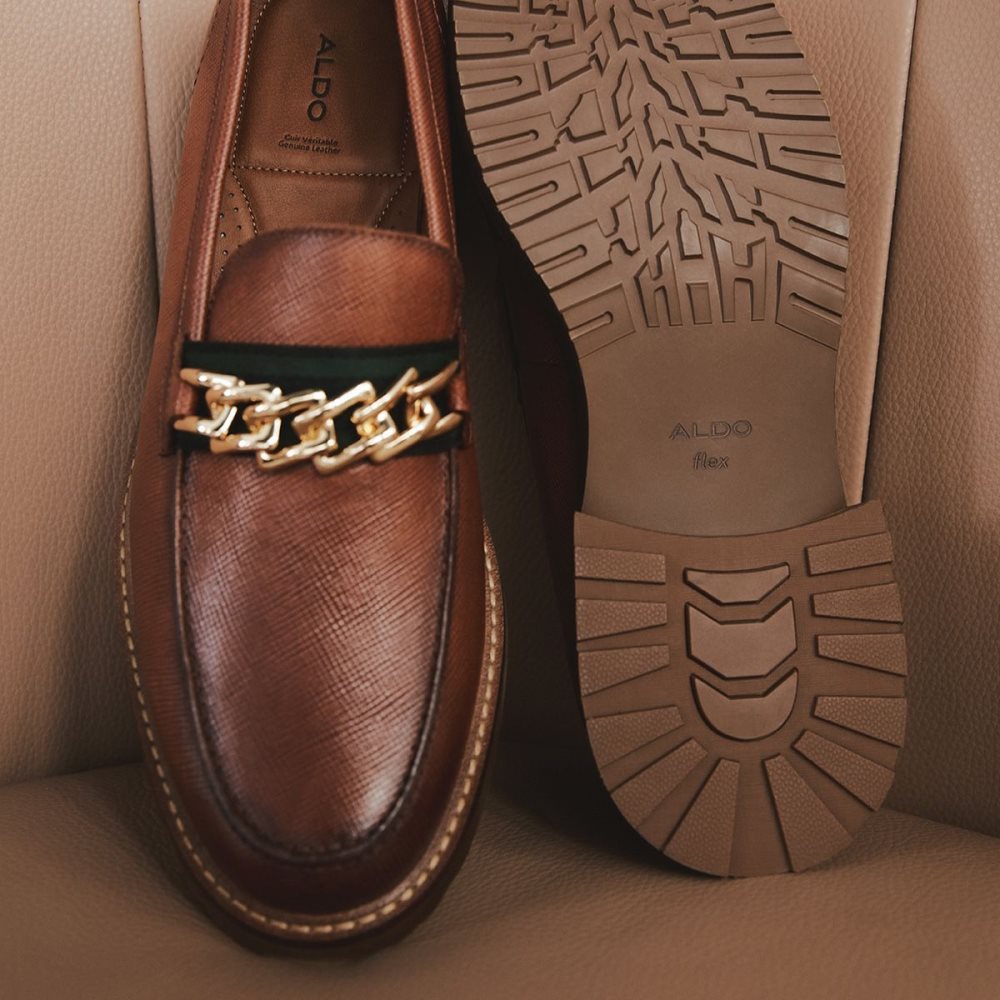 Brown Aldo Weaver Loafer | 809614-QPV