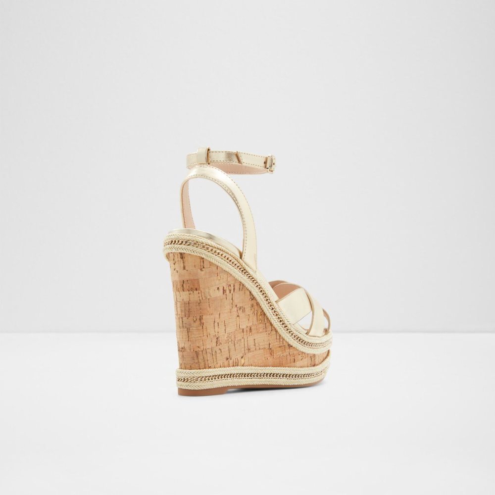 Champagne Aldo Droyers Wedge sandal - Wedge heel | 514769-FRA