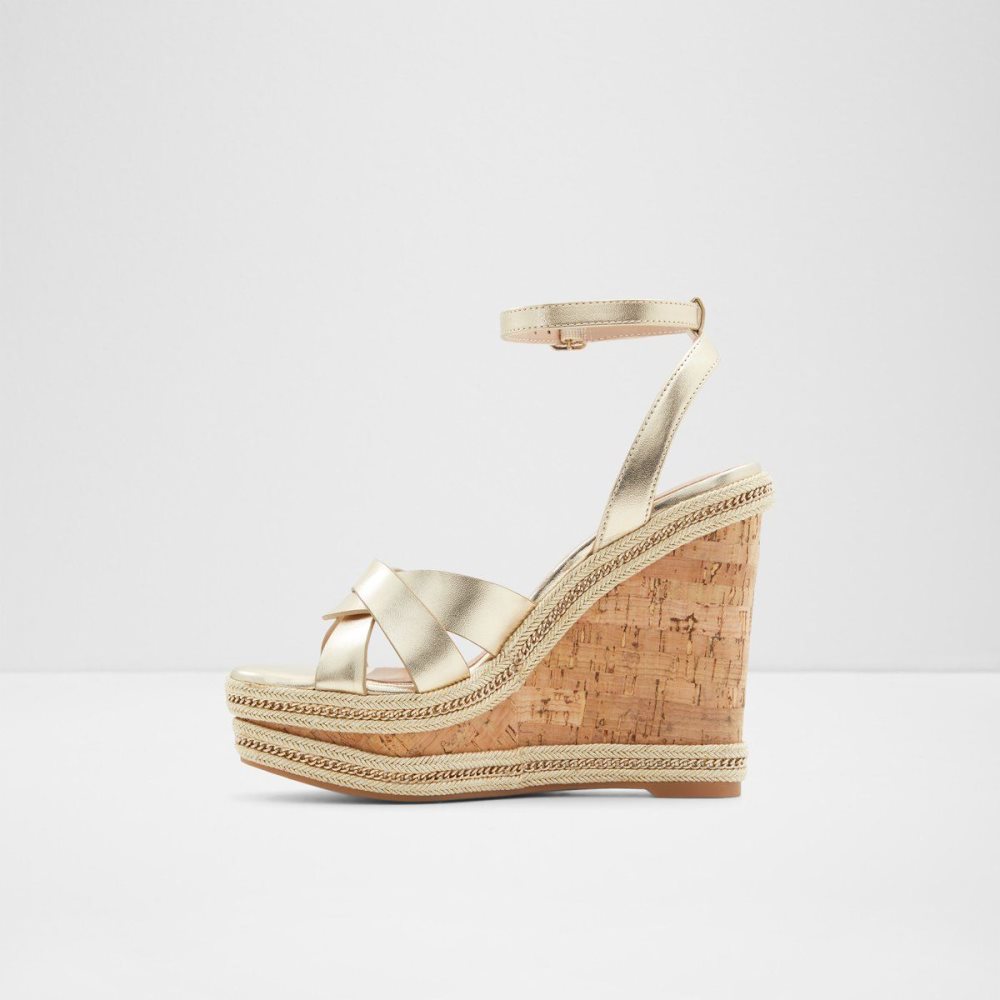 Champagne Aldo Droyers Wedge sandal - Wedge heel | 514769-FRA