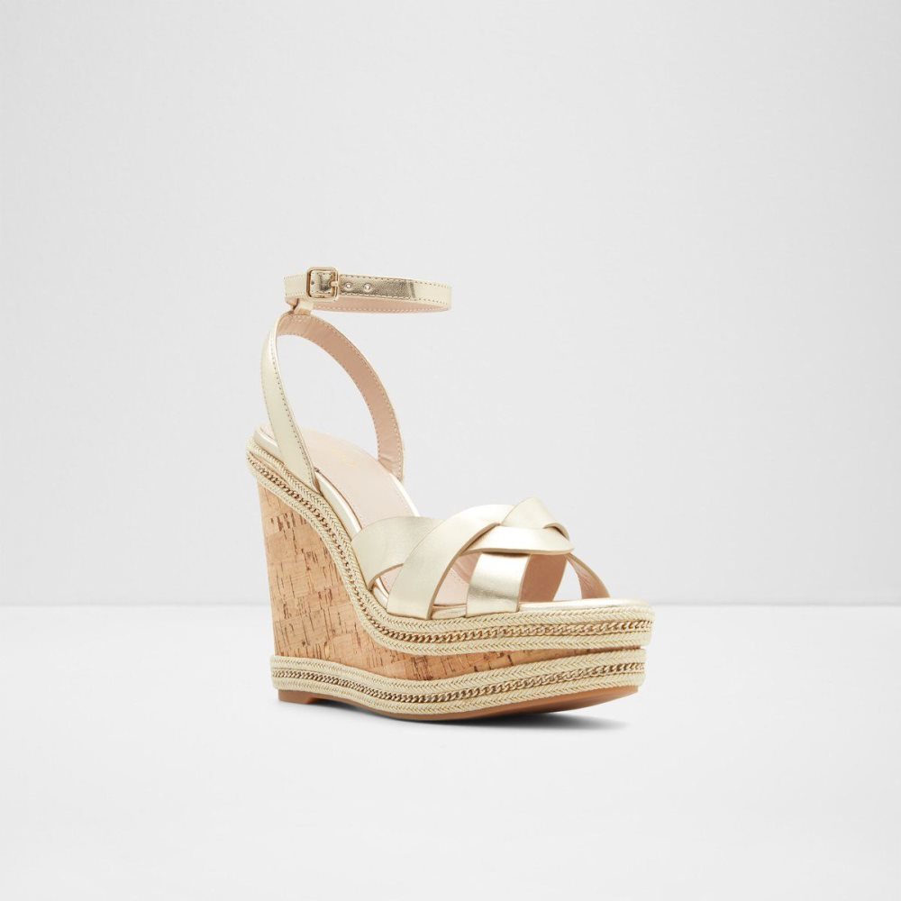 Champagne Aldo Droyers Wedge sandal - Wedge heel | 514769-FRA