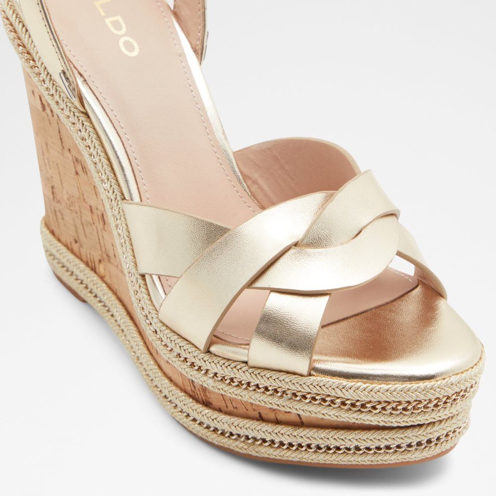 Champagne Aldo Droyers Wedge sandal - Wedge heel | 514769-FRA