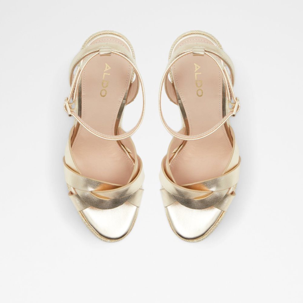 Champagne Aldo Droyers Wedge sandal - Wedge heel | 514769-FRA