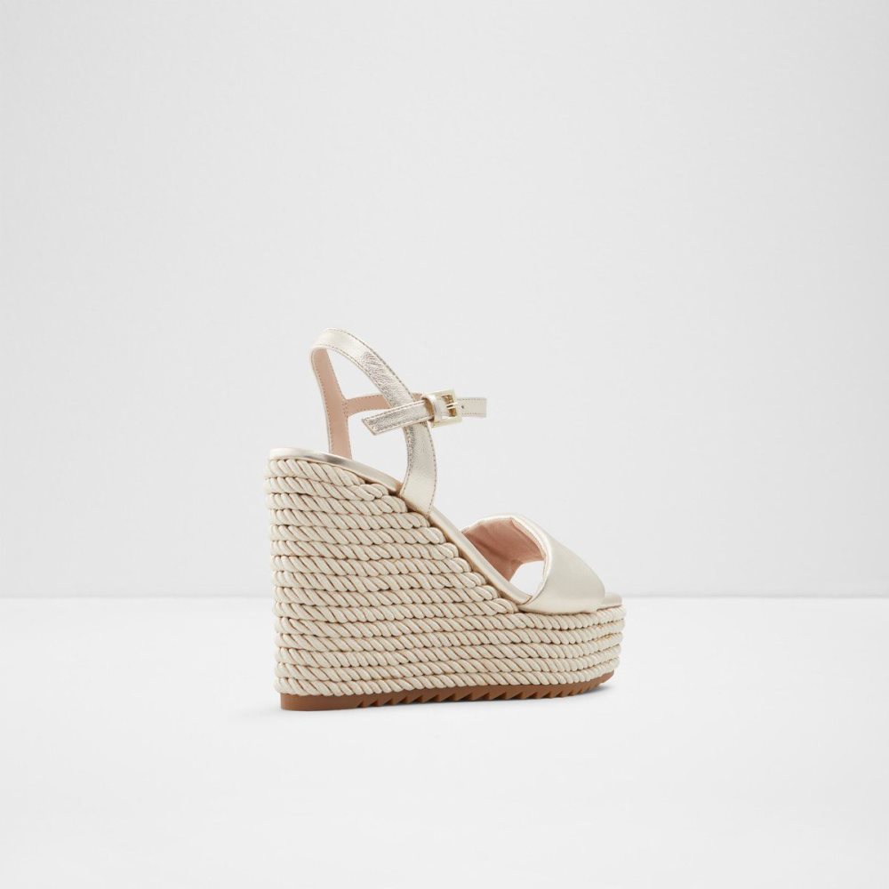 Champagne Aldo Jeigh Wedge sandal - Wedge heel | 918260-KDM