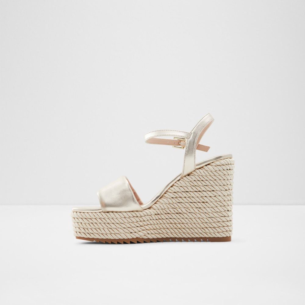 Champagne Aldo Jeigh Wedge sandal - Wedge heel | 918260-KDM