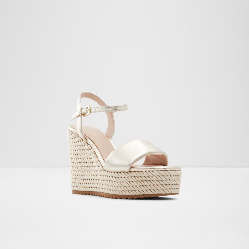 Champagne Aldo Jeigh Wedge sandal - Wedge heel | 918260-KDM