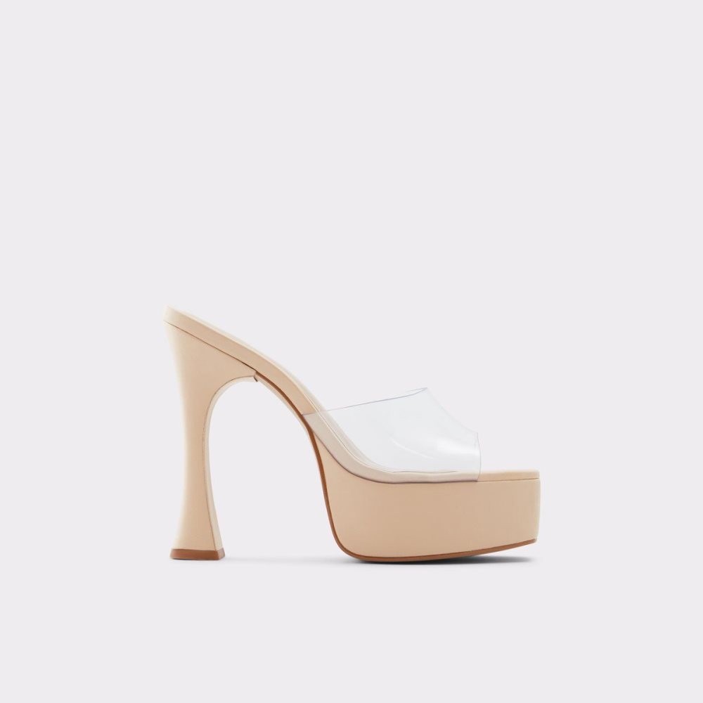 Clear Aldo Faraah High heel sandal - Block heel | 830975-YOH