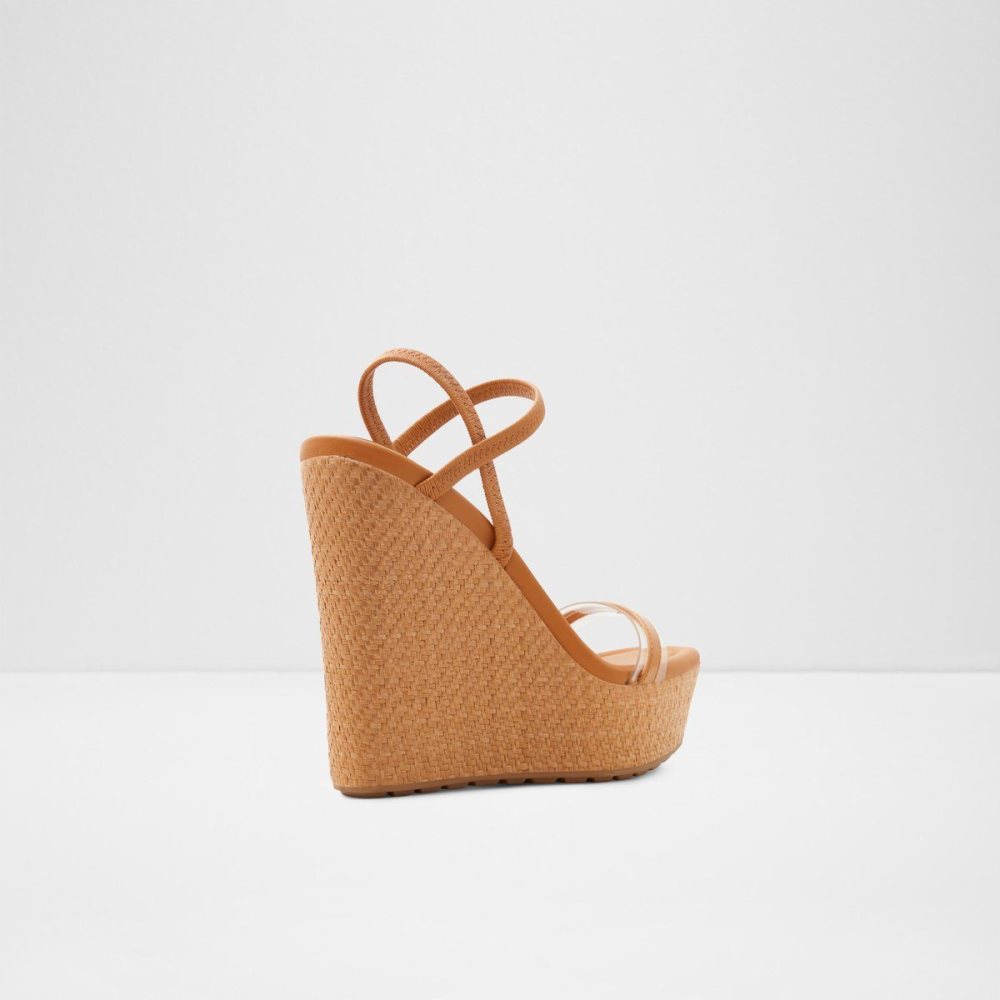 Dark Beige Aldo Bodish Wedge sandal - Wedge heel | 843576-KTF