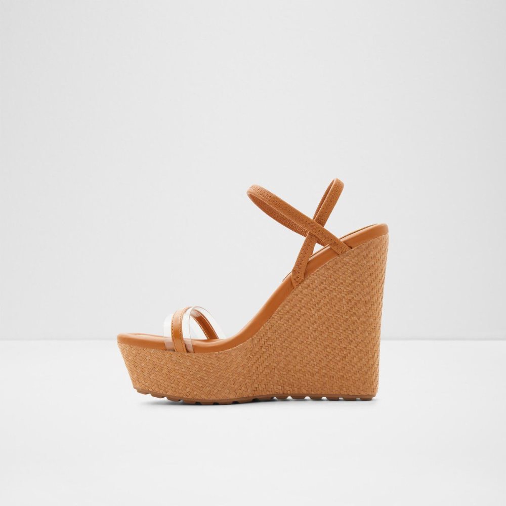 Dark Beige Aldo Bodish Wedge sandal - Wedge heel | 843576-KTF