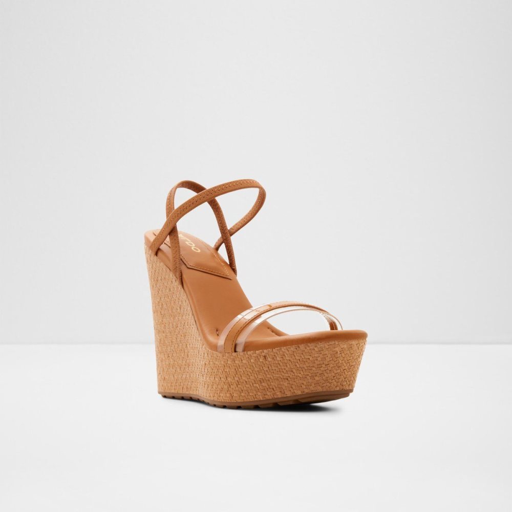 Dark Beige Aldo Bodish Wedge sandal - Wedge heel | 843576-KTF