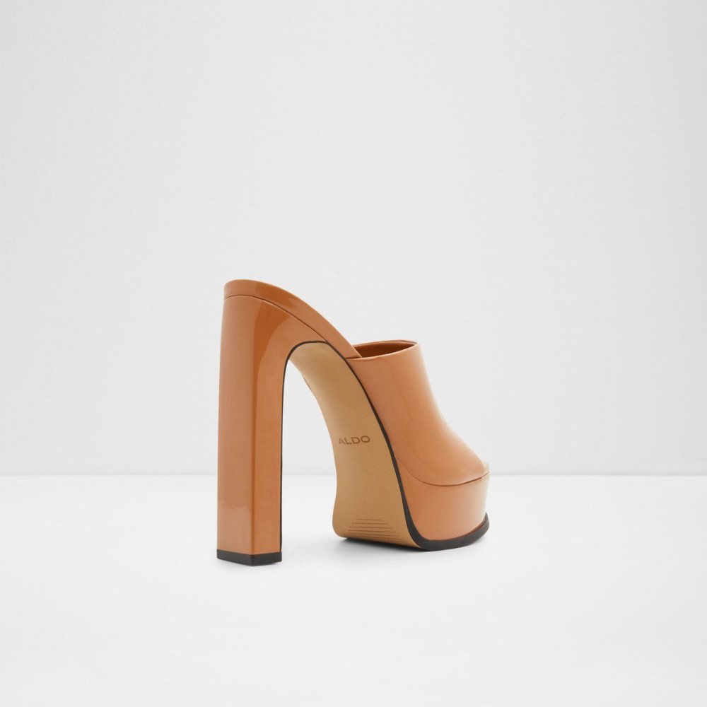 Dark Beige Aldo Savilla Heeled mule - Plateforme | 583927-DNP