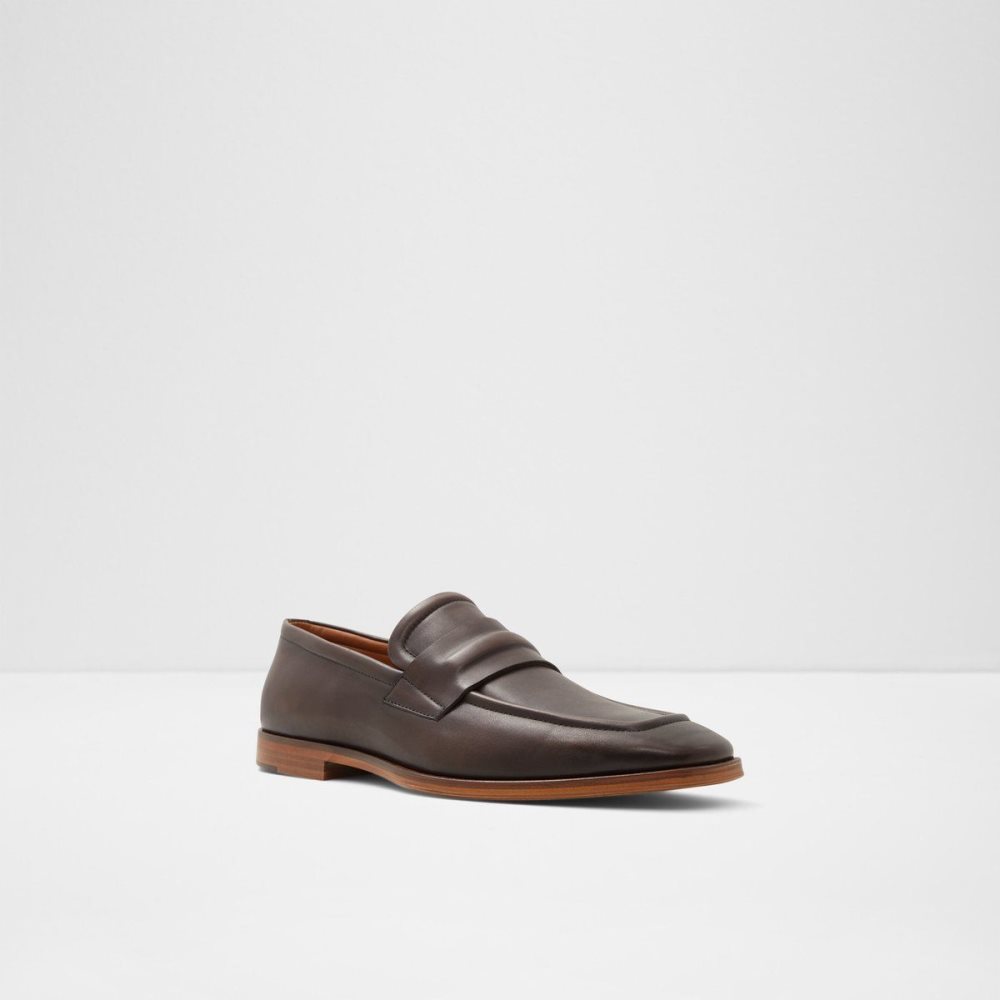 Dark Brown Aldo Bronson Loafer | 254978-ZYL