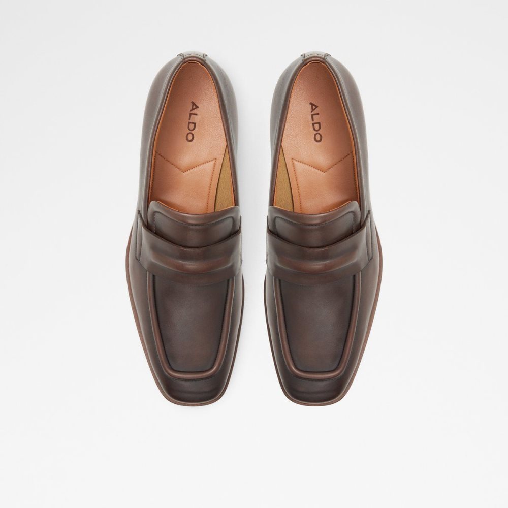 Dark Brown Aldo Bronson Loafer | 254978-ZYL