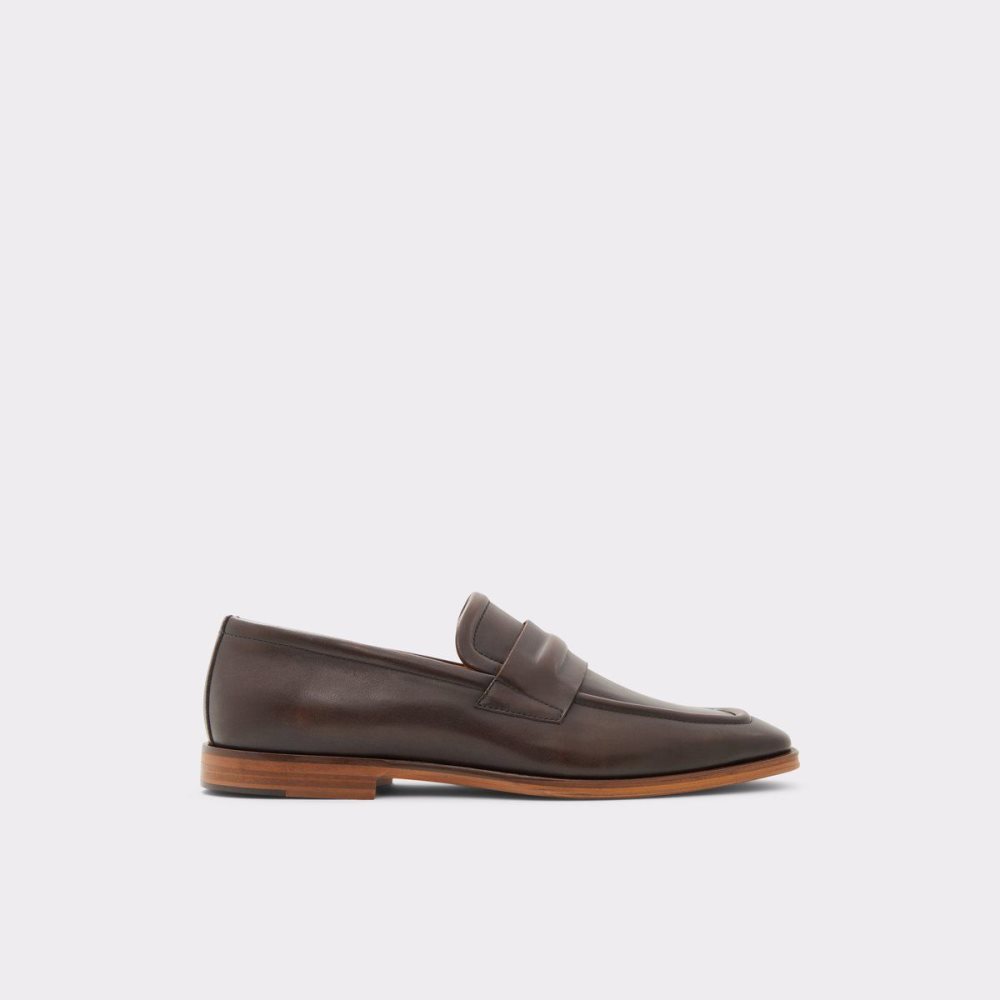 Dark Brown Aldo Bronson Loafer | 254978-ZYL