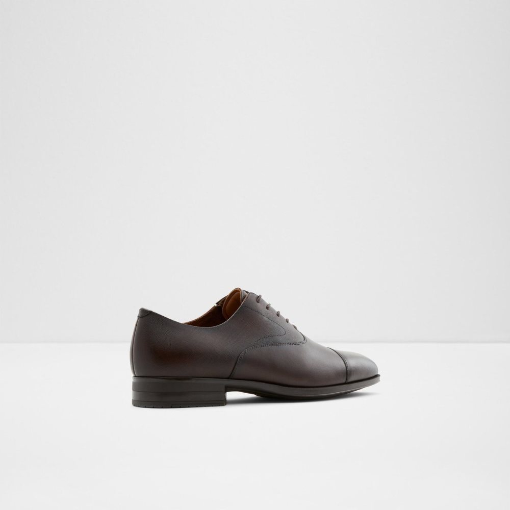 Dark Brown Aldo Miraylle Oxford shoe | 743028-FCK