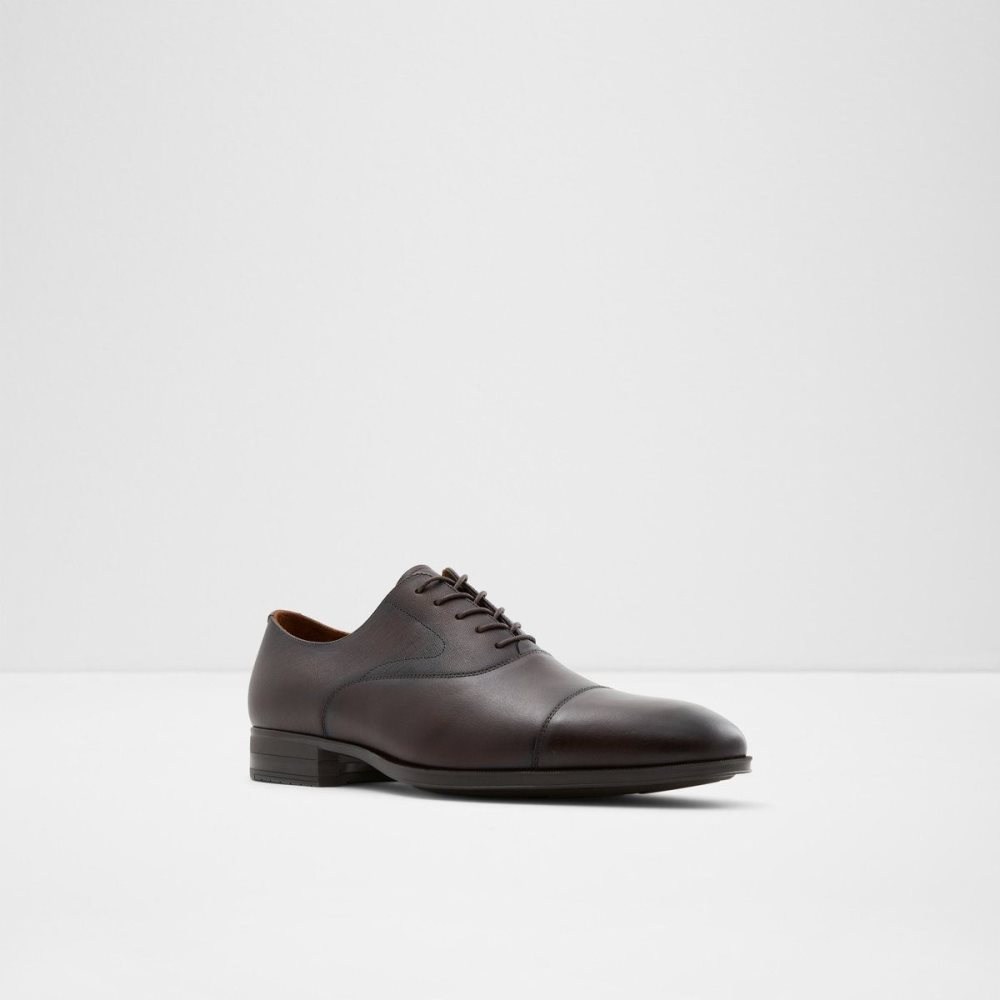 Dark Brown Aldo Miraylle Oxford shoe | 743028-FCK