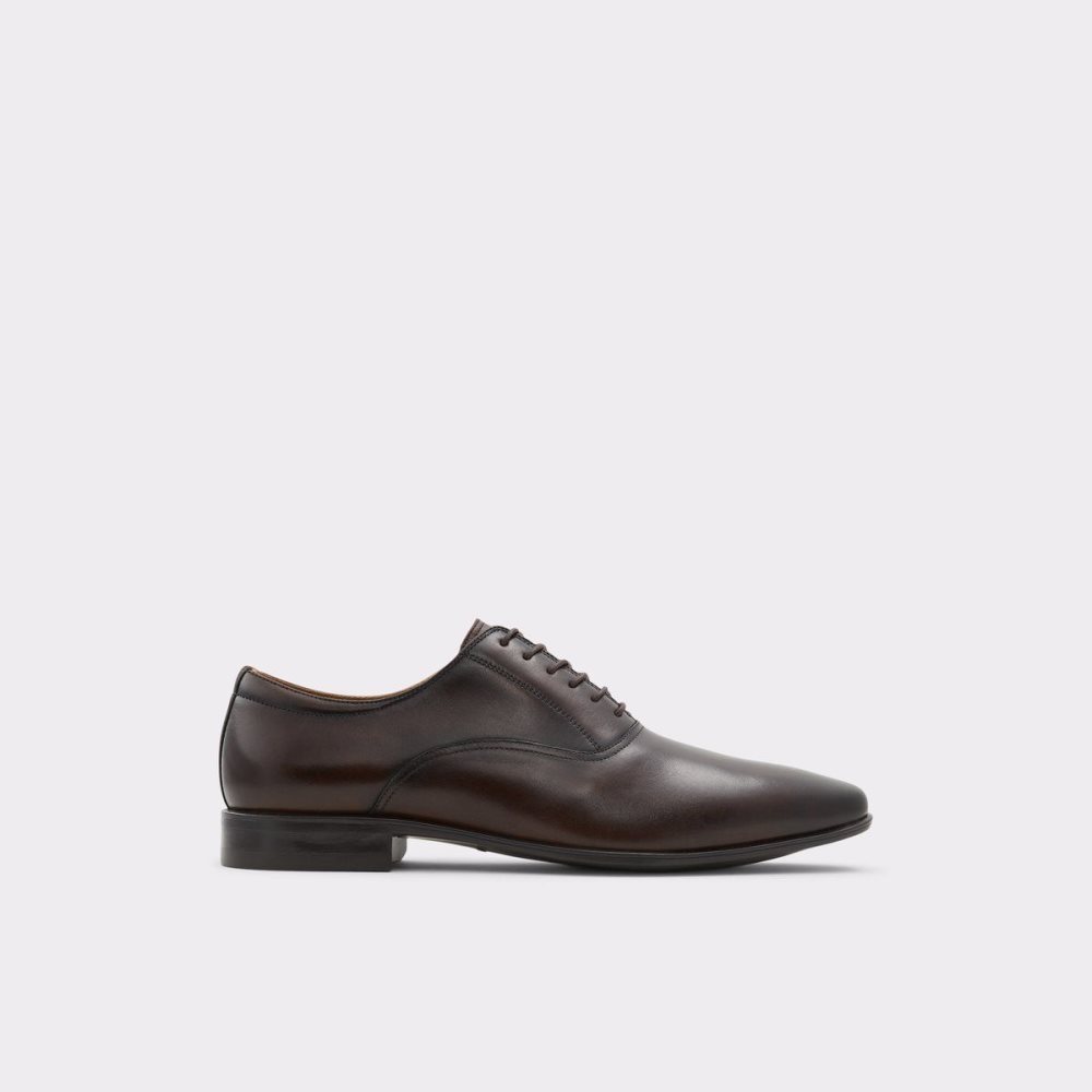 Dark Brown Aldo Nathon Oxford shoe | 690752-MHE