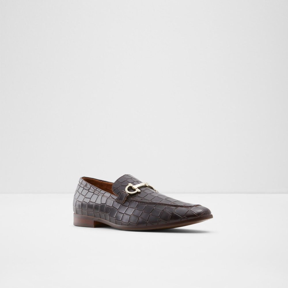 Dark Brown Aldo Olathienflex Loafer | 285461-KWA