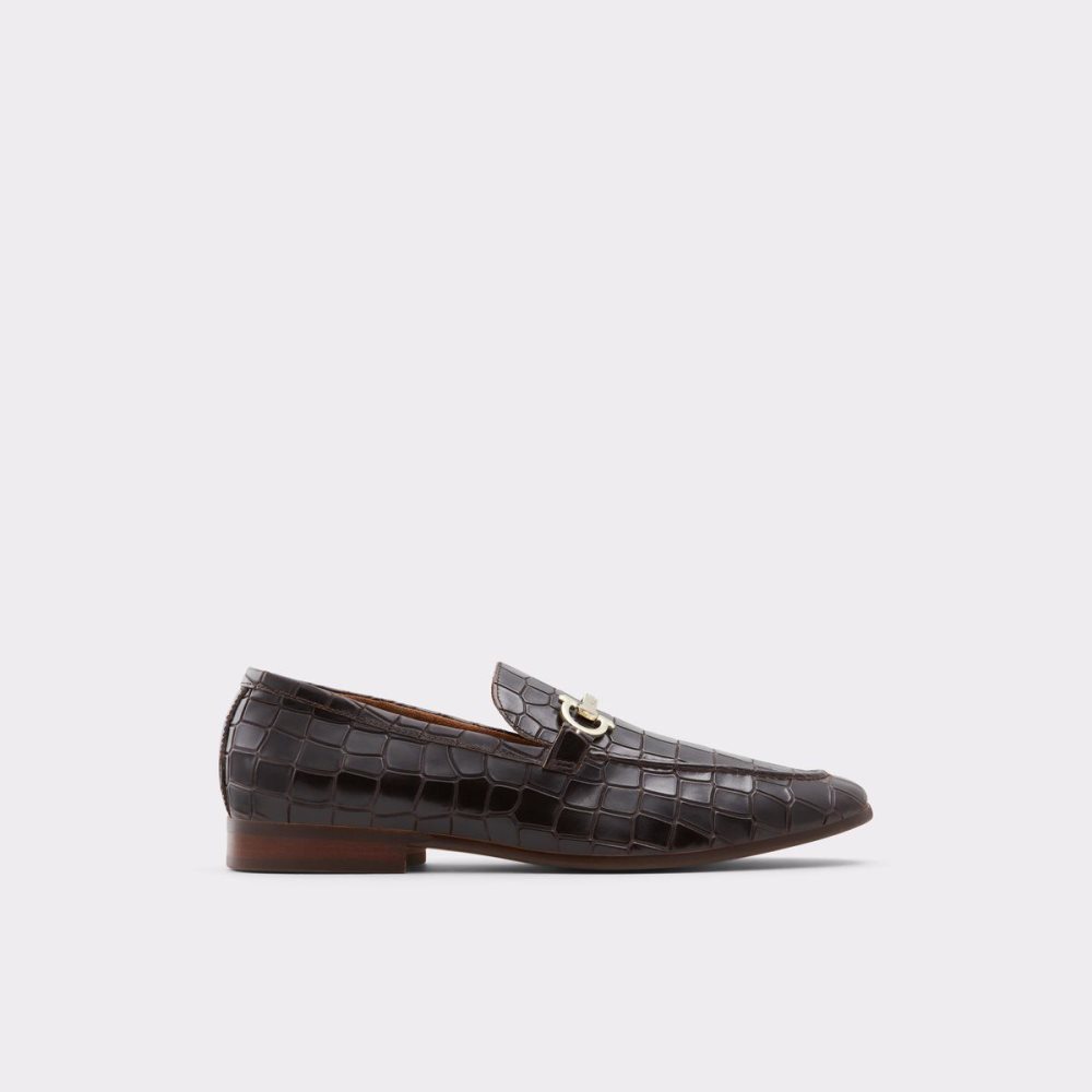 Dark Brown Aldo Olathienflex Loafer | 285461-KWA