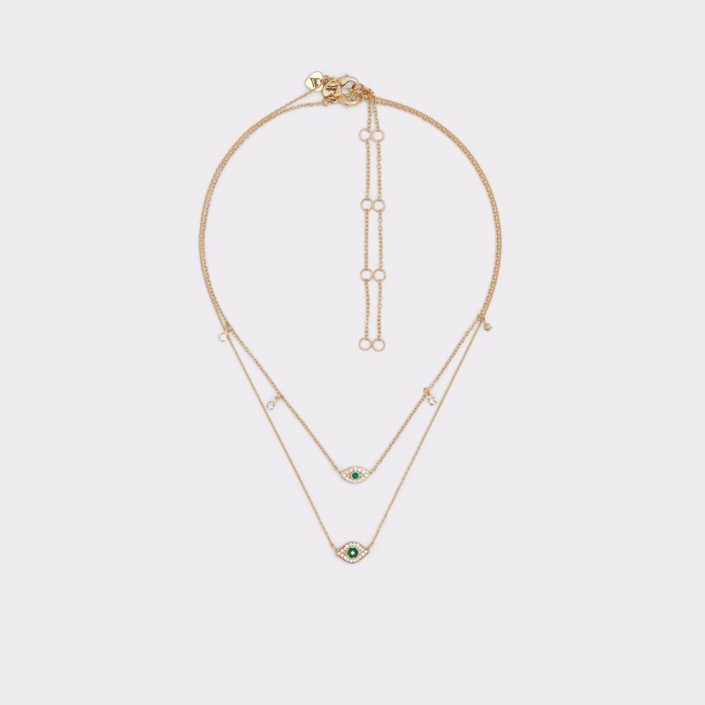 Dark Green Aldo Grerithiel Necklace | 247906-FSI