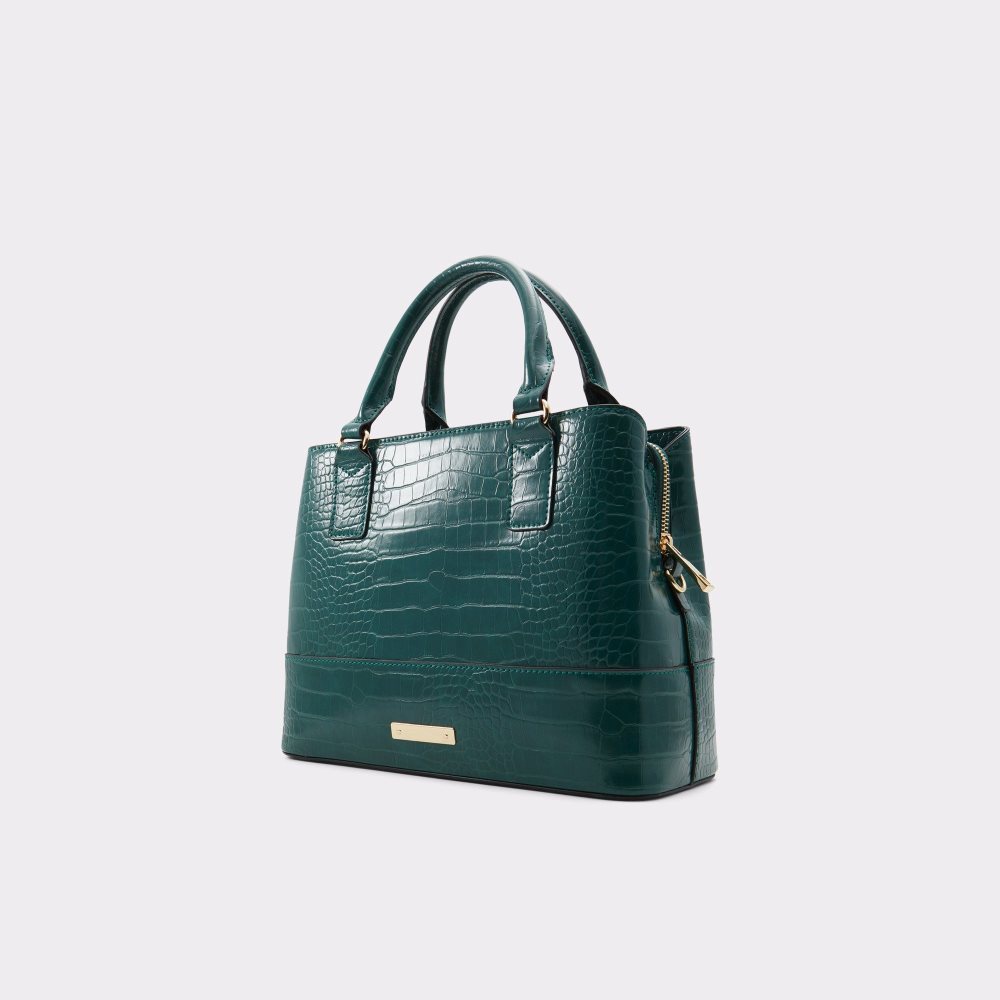 Dark Green Aldo Limiaa Satchel tote bag | 634081-VHC