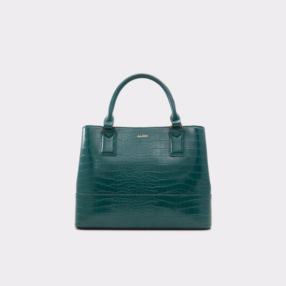 Dark Green Aldo Limiaa Satchel tote bag | 634081-VHC