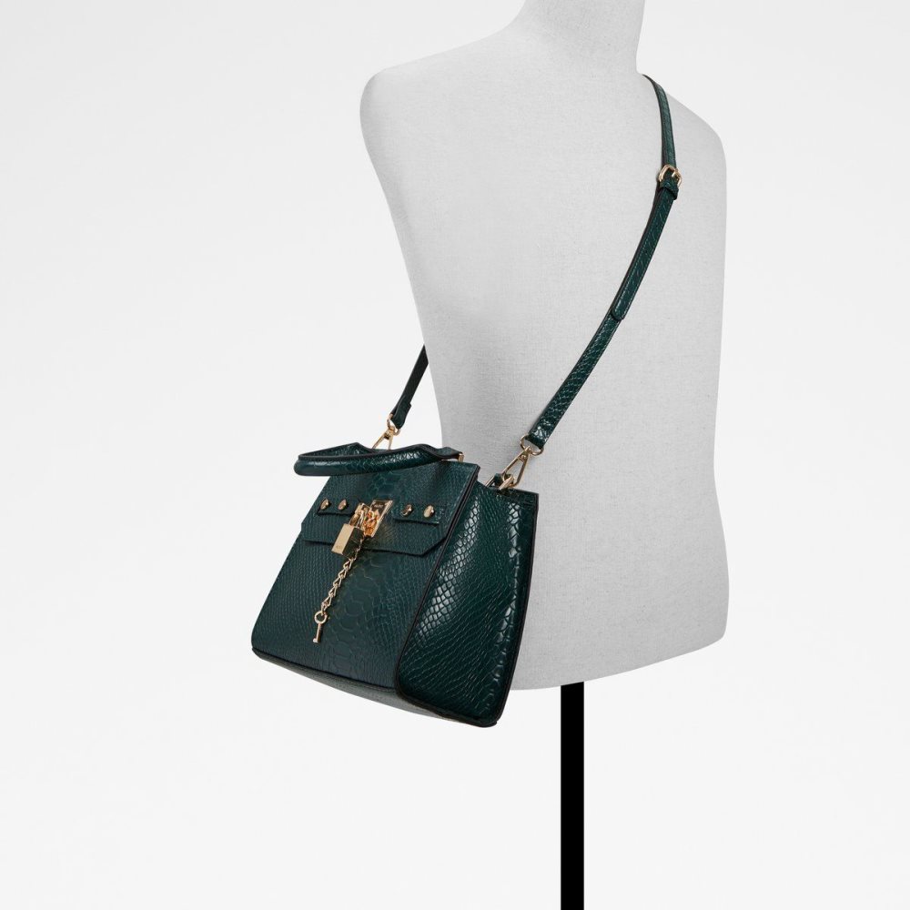 Dark Green Aldo Oziroe Satchel bag | 308197-TRA