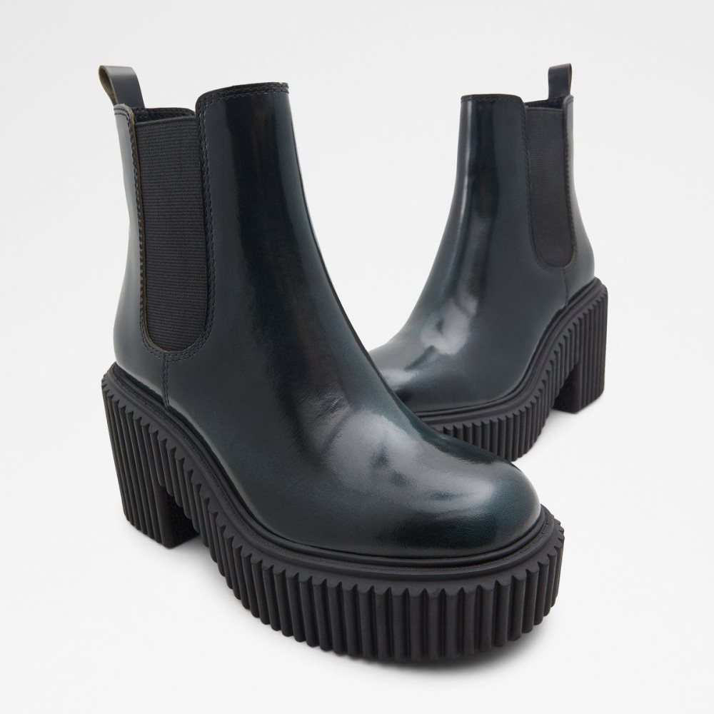 Dark Green Aldo Upgrade Chelsea boot - Lug sole | 842015-ETF