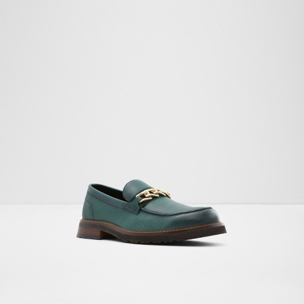 Dark Green Aldo Weaver Loafer | 875213-EGF