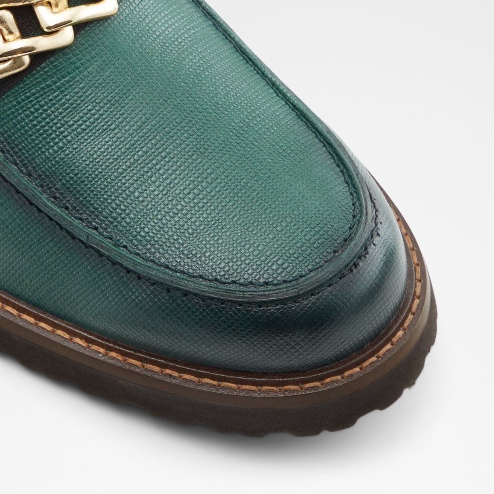 Dark Green Aldo Weaver Loafer | 875213-EGF