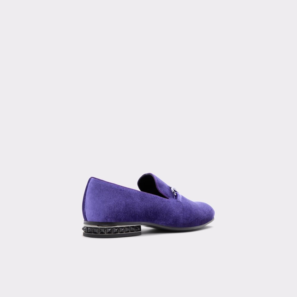 Dark Purple Aldo Bowtie Loafer | 084732-EUL