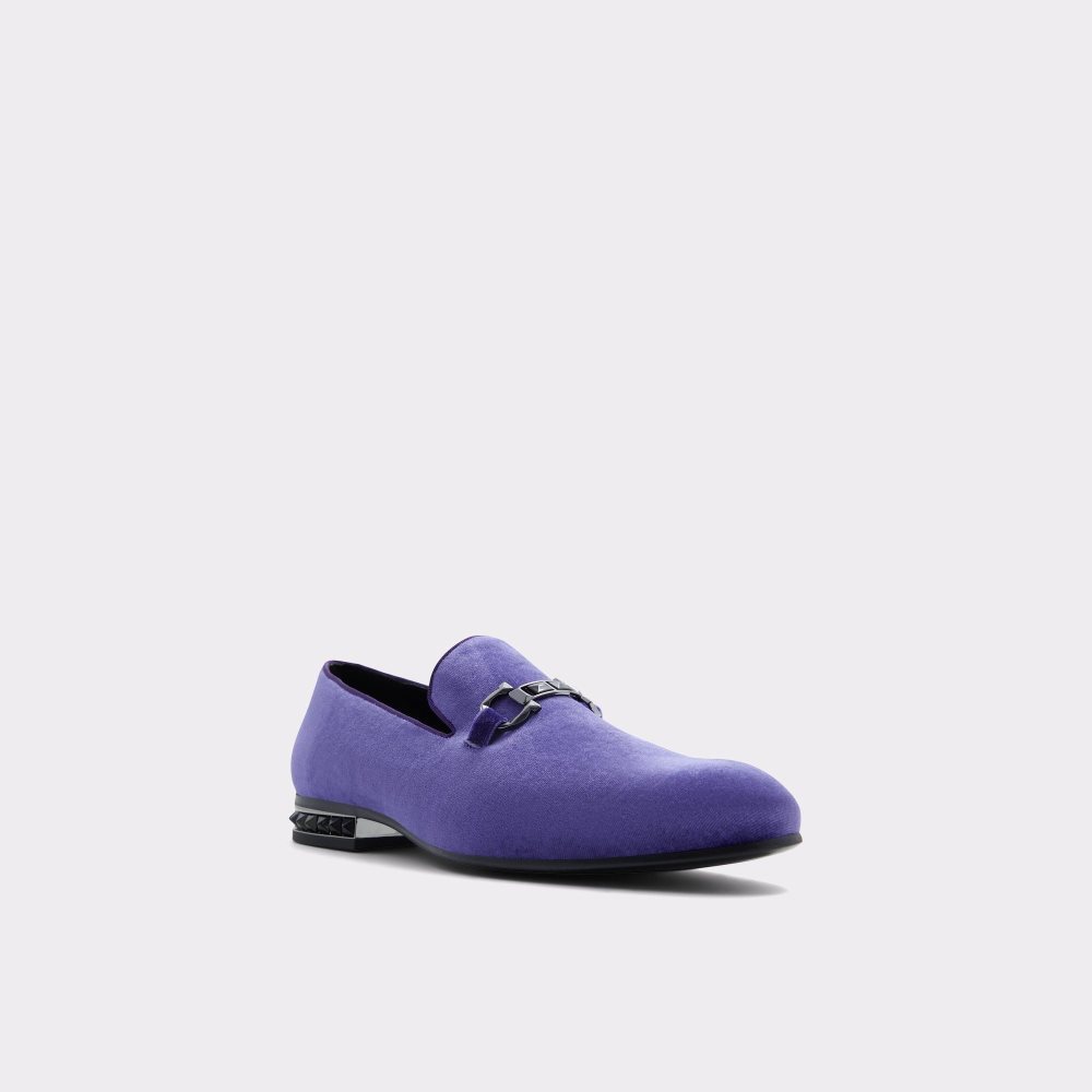 Dark Purple Aldo Bowtie Loafer | 084732-EUL