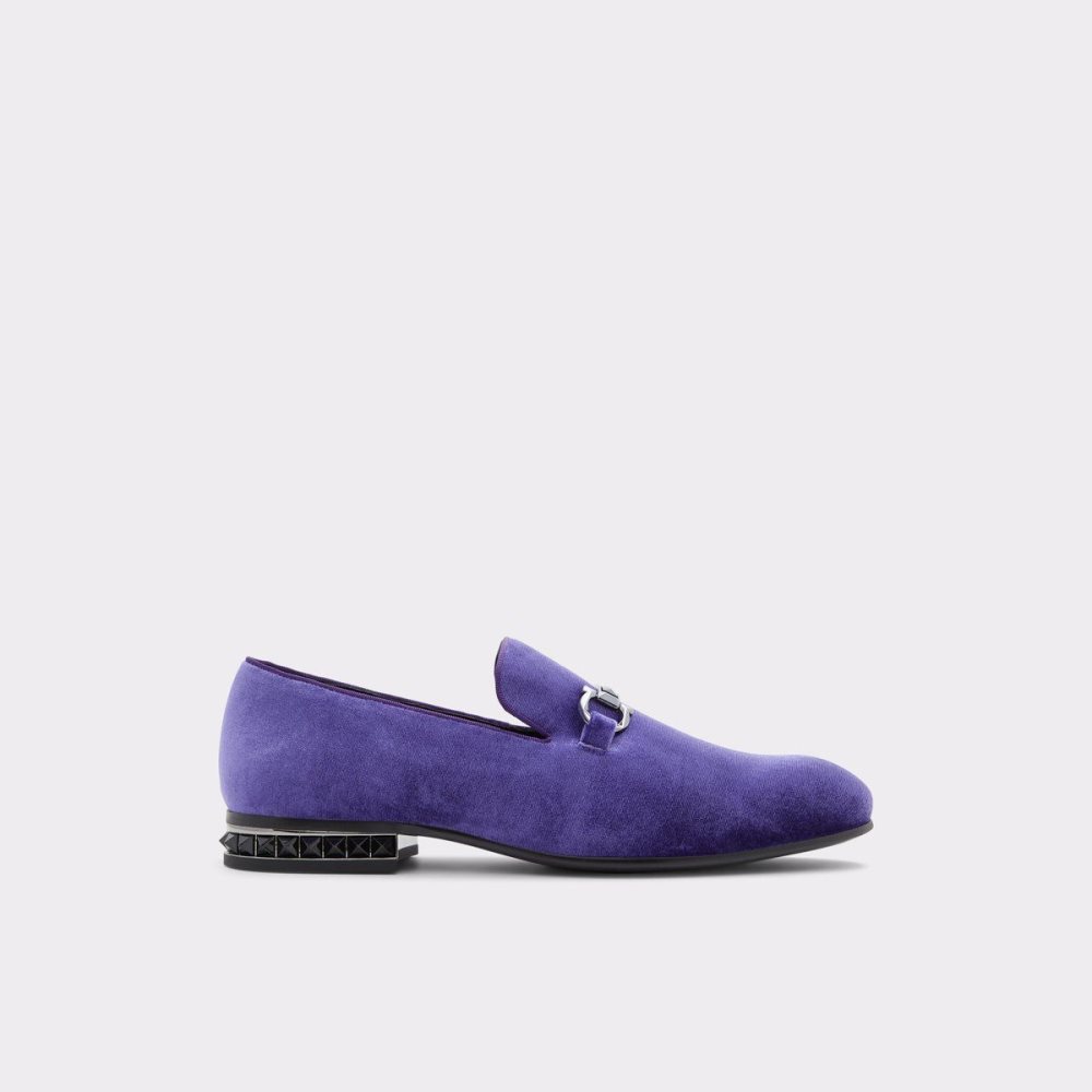 Dark Purple Aldo Bowtie Loafer | 084732-EUL