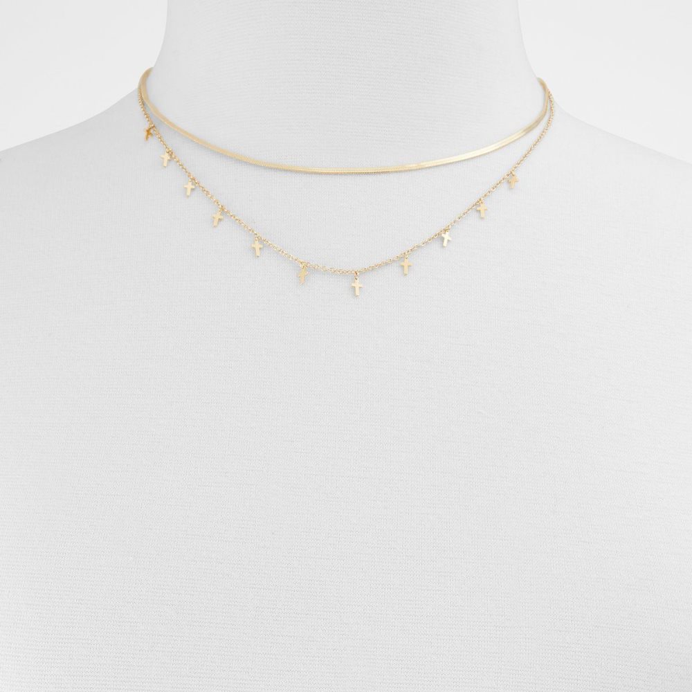 Gold Aldo Aire Necklace | 638902-XVB