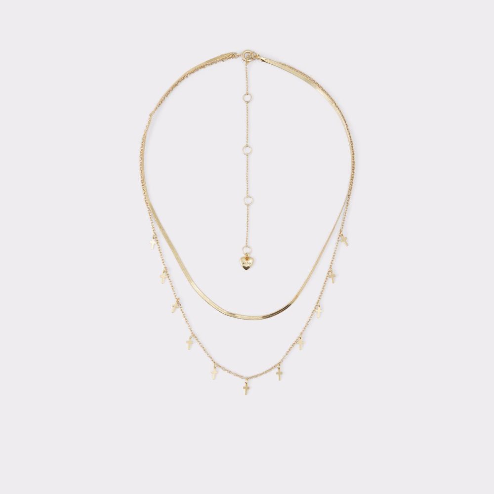 Gold Aldo Aire Necklace | 638902-XVB