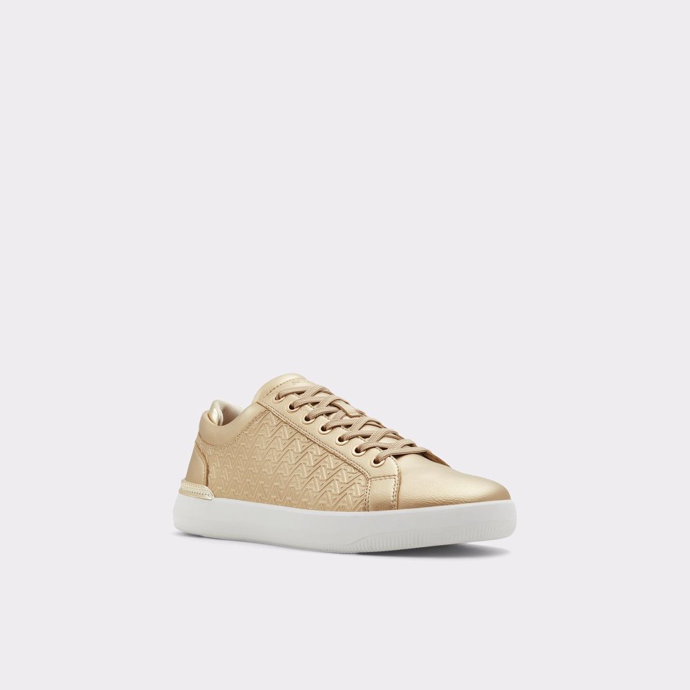 Gold Aldo Aveo Low top sneaker - Cup sole | 469587-AJE