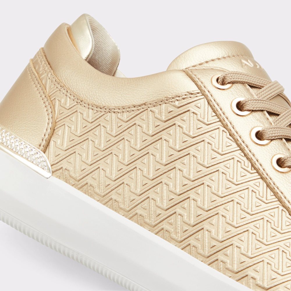 Gold Aldo Aveo Low top sneaker - Cup sole | 469587-AJE