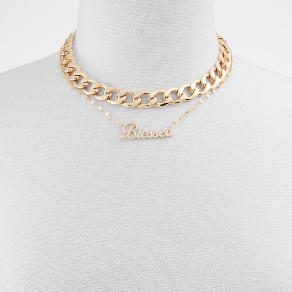 Gold Aldo Drycia Necklace | 658027-JLN