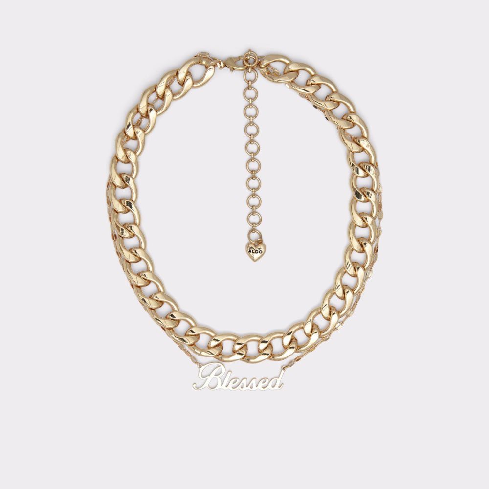 Gold Aldo Drycia Necklace | 658027-JLN