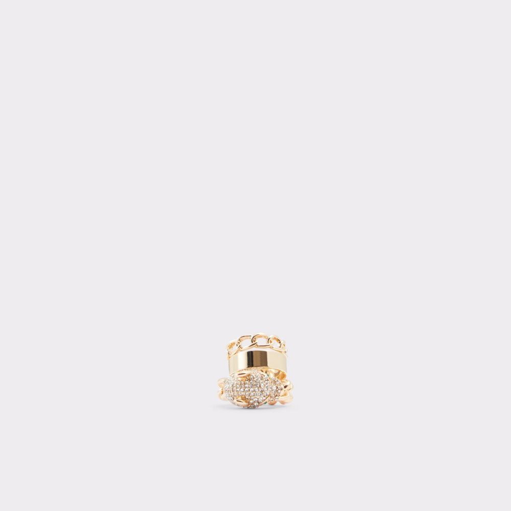 Gold Aldo Kedelalla Multi finger rings | 879520-HXY