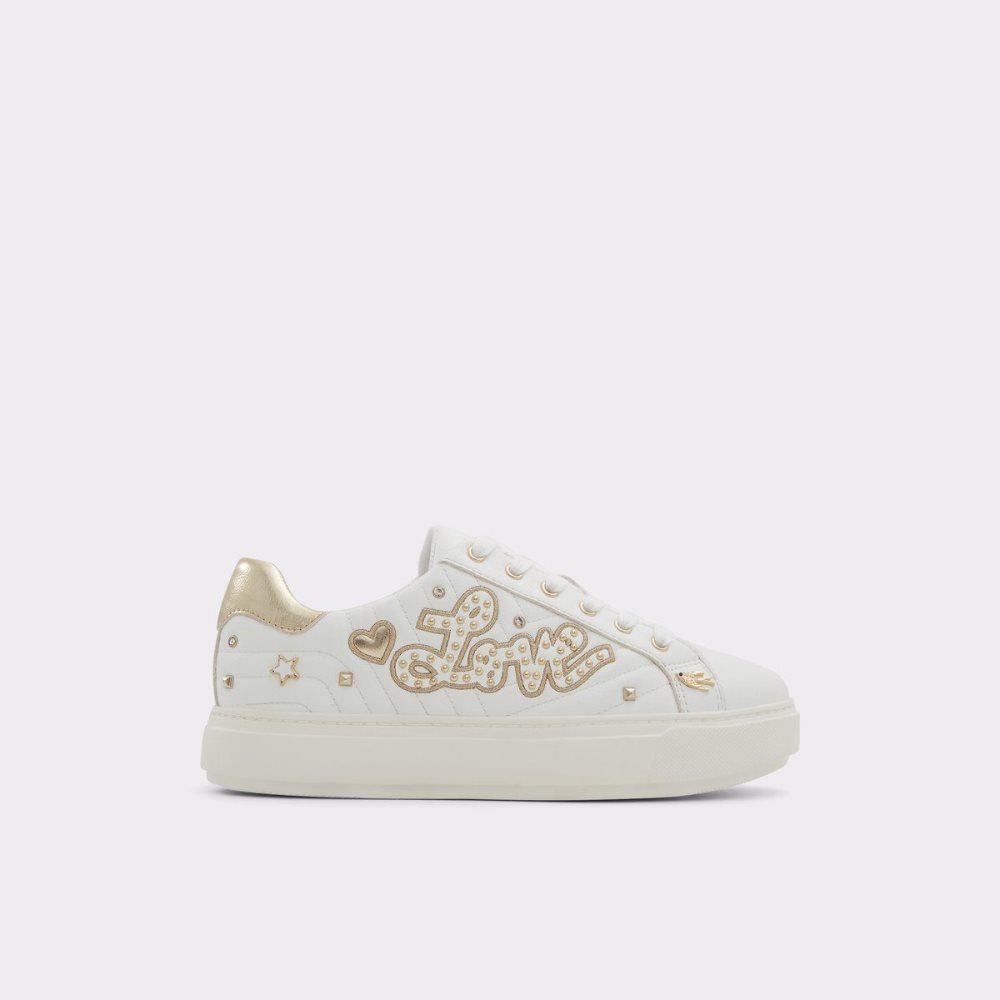 Gold Aldo Lovenow Low top sneaker - Cup sole | 340982-XYK